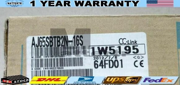 &LL 1件装全新三菱可编程式编程式逻辑控制器AJ65SBTB2N-16S — 第 1/1 张图片