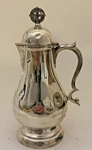 Vintage Spanish “Silver” Ecclesiastical Flagon with Cross Lid 177g Made in Spain - Picture 1 of 7