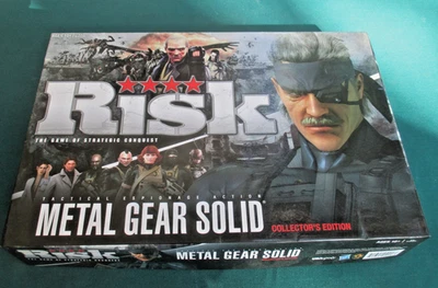 Risk Metal Gear Solid Collector’s Edition Usaopoly Complete Hasbro 2011 See Pics - Image 1 of 4
