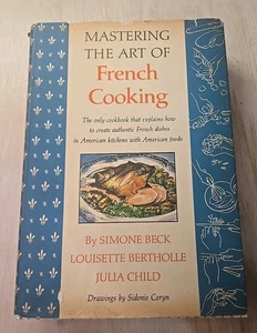 Julia Child / Mastering the Art of French Cooking 1st Edition Oct 1961 HC DJ - Picture 1 of 22