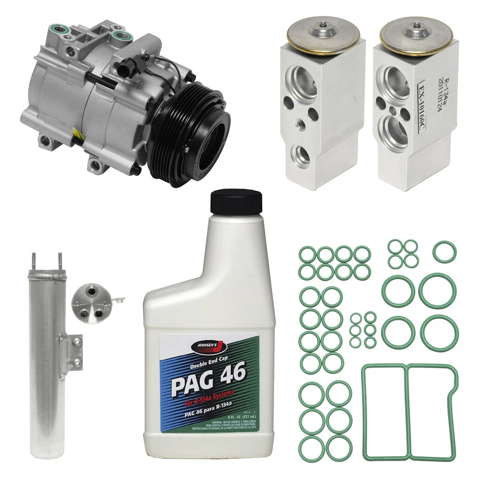 For Kia Sedona 2002-2005 UAC KT2141 Front A/C Compressor Kit Foto 1 de 1