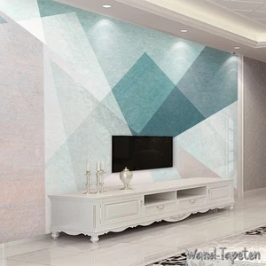 Vlies Fototapete Wandtapete Wandbilder Handgemalte Moderne Geometrische 4030 - Bild 1 von 2