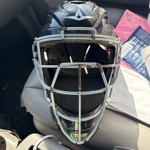 All Star MVP2400-1 7-7 1/2 Zoll Catchers Helm schwarz - Bild 1 von 8