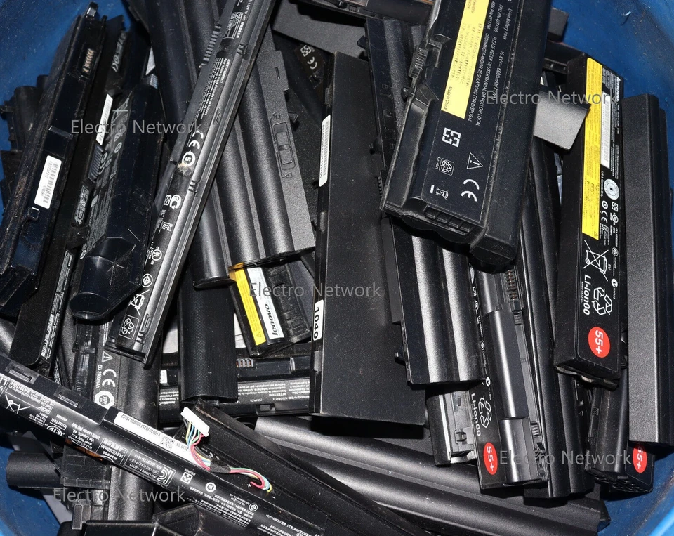 20 Stück defekte Laptop Akkus komplette Akkus für 18650 L-ion PowerWall USV etc - Bild 1 von 1