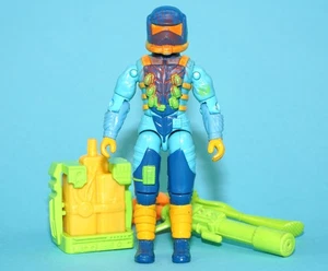 1991 GI JOE ECO WARRIORS OZONE v1 100% COMPLETE C9 HASBRO - Picture 1 of 5