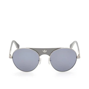 Adidas OR0092 16C Silver Round Mirror Metal Sunglasses Frame 54-20-145 - Picture 1 of 3