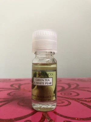 Aceite de fragancia para el hogar Bath & Body Works TÉ VERDE Y PERA BLANCA 0,33 OZ MUY RARO Foto 1 de 2