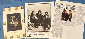 TONY TONI TONÉ 1993 SONS OF SOUL FOLD-OUT MEDIA PRESS KIT WITH 8x10 B&W PHOTO - Picture 1 of 4