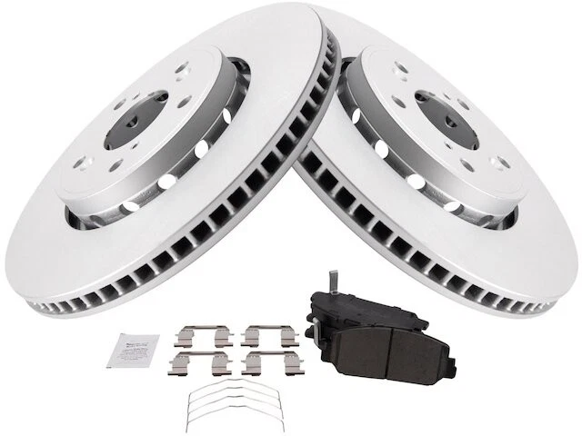 Kit de pastillas de freno delanteras y rotor para Acura RDX 2013-2018 2014 2015 2016 XJ537KH Foto 1 de 1