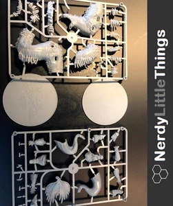 Kingdom Death: Monster - Gambler's Chest - Crimson Crocodile Miniature on sprue - Bild 1 von 6