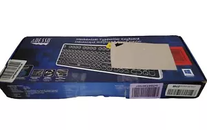 adesso desktop mechanical typewriter keyboard model akb-636ub new open box. - Picture 1 of 2