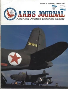 AAHS Vol 35# 1, 2, 3, 4 (1990) American Aviation Historical Society Journal - Picture 1 of 4