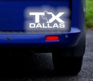 Dallas TX Reflective Sticker Decal - Foto 1 di 2