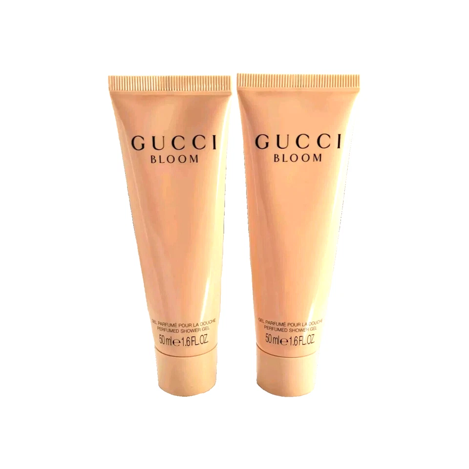 2 X GELES DE DUCHA perfumados Gucci Bloom para mujer talla de viaje 1,6 fl. oz CADA UNO. NUEVO SIN CAJA Foto 1 de 1