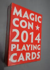 MAGIC CON 2014 Commemorative Dan & Dave Playing Card deck NEW/SEALED RARE - Picture 1 of 6