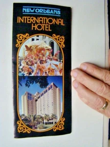 Vintage New Orleans International Hotel Brochure 300 Canal Street New Orleans LA - Picture 1 of 3