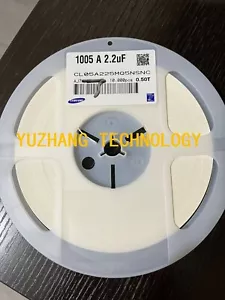 SAMSUNG MLCC Capacitor CL05A225MQ5NSNC 2.2 µF ±20% 6.3V X5R 0402 10000PCS - Picture 1 of 3