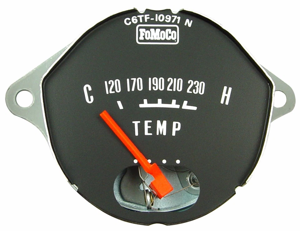 Ford Bronco Temp Gauge 1966 1967 1968 1969 1970 1971 C6tz-10883-A #66F-9263-B Foto 1 de 2