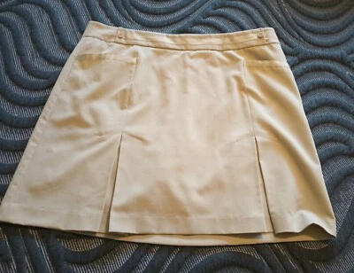 EP Pro Khaki Beige Skort EUC Women's Size 16 Pockets Athleisure - Image 1 of 4