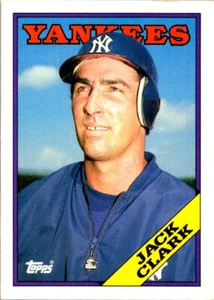 1988 Topps Traded #28T Jack Clark New York Yankees - Picture 1 of 2