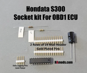 Honda / Acura OBD1 S300 Install kit P72, P30, P61, P91, P28, P08, P06, P05 GOLD - Picture 1 of 2