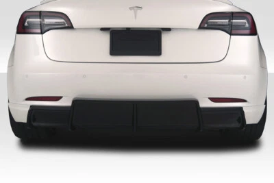 Duraflex GT Concept Rear Diffuser for 18-23 Tesla Model 3 - Изображение 1 из 4