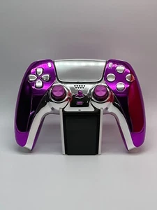 Sony Playstation 5/PS5 Custom Controller Design Glamour + Alu Thumbsticks - Bild 1 von 3