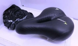 Sportneer Bicycle Saddle Waterproof Bicycle Saddle w/ Cover - Picture 1 of 10
