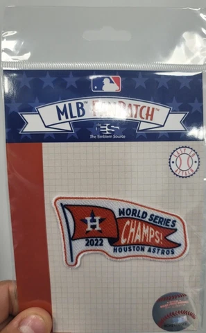 2022  pennant World Series Championship Patch World Series Houston Astros Champs Cover
