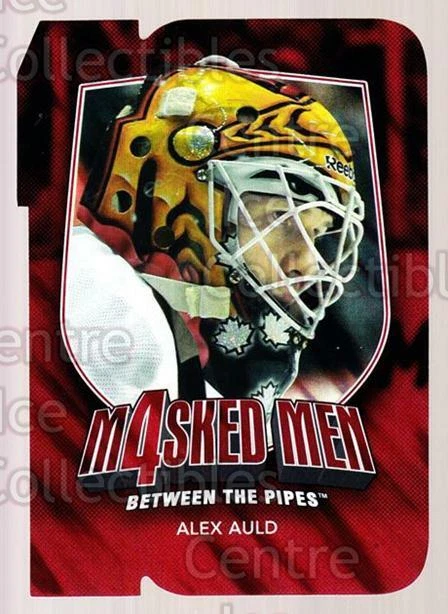 2011-12 Between The Pipes Masked Men 4 Ruby #2 Alex Auld - Image 1 of 1