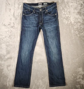 Pantalones de mezclilla rectos para hombre Rock & Republic 34X32 azul R510236 - Imagen 1 de 16