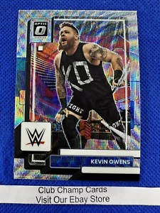 2023 #359 Kevin Owens Panini Chronicles WWE Donruss Optic Silver Wave Prizm - Imagen 1 de 2