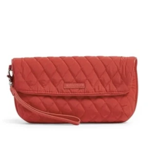 Vera Bradley Folded Flap Wristlet Fire Red - Imagen 1 de 2