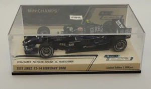 Minichamps 1/43 Williams Toyota FW30 K. NAKAJIMA - Test Jerez 2008 - 400080 - Imagen 1 de 5