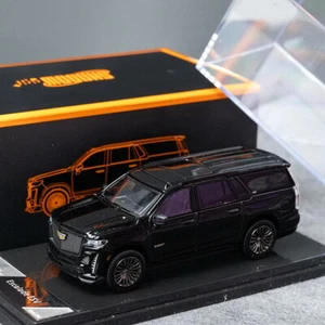 SHADOW PRO 1/64 Scale Cadillac Escalade ESV Black Diecast Car Model Toy Gift - Picture 1 of 7