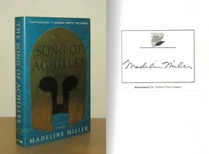 Madeline Miller - The Song of Achilles - Signed - 1st/1st 2012 First Edition DJ - Imagen 1 de 6