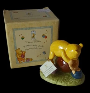 Royal Doulton 2003 Disney Winnie Pooh Funny A Bear Likes Honey Figurine NIB - Picture 1 of 15