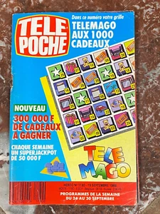 REVUE LIVRE TÉLÉ POCHE 1988 N° 1180 TELEMAGO - Picture 1 of 1