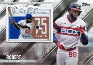 TOPPS 2022 UPDATE SERIES LUIS ROBERT #SEP-LR SPECIAL EVENT PATCH RELIC CARD - Bild 1 von 2