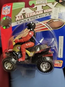 San Francisco 49ers Fleer ATV Toy Vehicle 2005 Fleer Collectible NFL - Picture 1 of 2