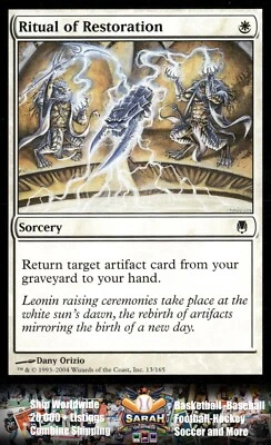 Darksteel #13 Ritual of Restoration - Image 1 of 2