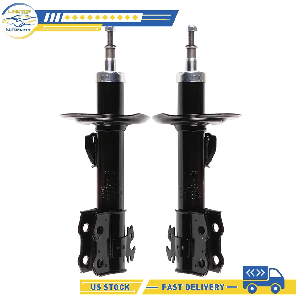 Front Set Gas Charged For 2012-2015 Toyota Prius C 2006-2015 Yaris Shocks Struts - Image 1 of 1