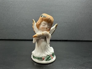 Vintage Enesco/Lefton Angel Figurine Playing instrument (2) - Picture 1 of 5