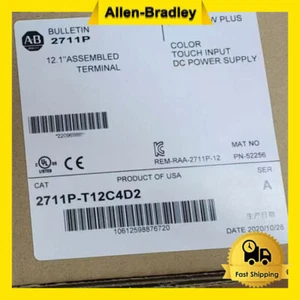 ALLEN BRADLEY 2711P-T12C4D2 Ser/A PanelView Plus FREE SHIP New Factory Sealed - Picture 1 of 2