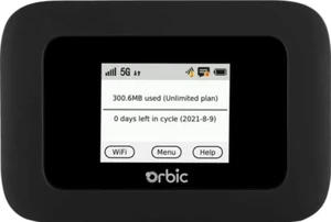 Orbic Speed 5G UW R500L5 Verizon 5G LTE Data Hotspot - Picture 1 of 3