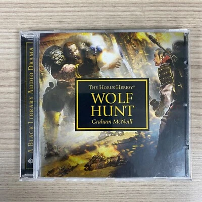 WOLF HUNT L'HÉRÉSIE D'HORUS DRAMA AUDIO CD BLACK LIBRARY WARHAMMER 40K 40 000 - Photo 1/4
