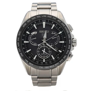 Seiko Astron GPS Solar Cal.8X53 Ceramic Stainless Steel 45mm Chrono Men's Watch - Picture 1 of 7