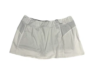 Augusta Sportswear Active White/Grey Tennis Skort Skirt Shorts Women's Size XL - Picture 1 of 4