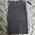 New Ultra Flirt Striped Stretch Skirt Sz S