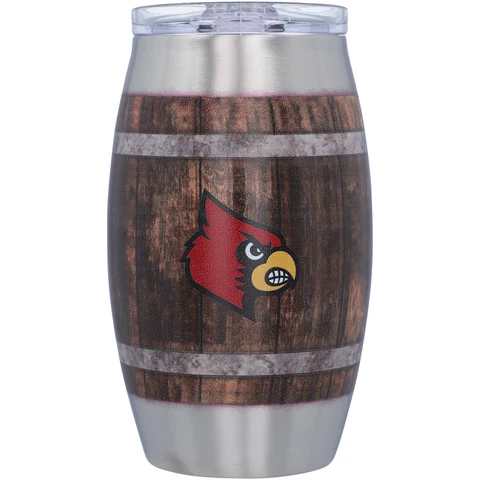 Louisville Cardinals 15oz. Barrel Tumbler Cover